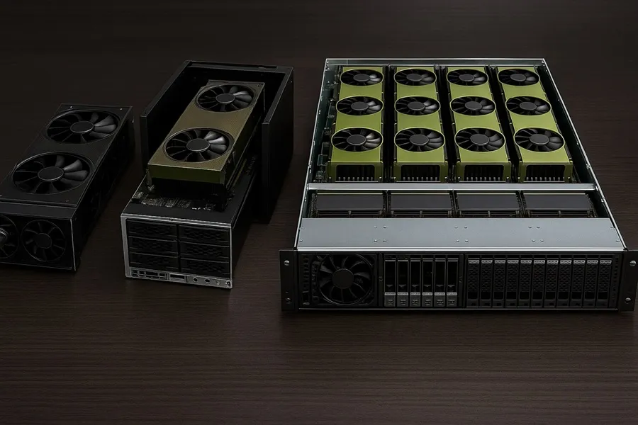 انواع سرور GPU